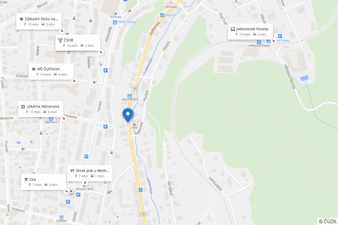 Prodej, Byt 4+kk, Jablonec nad Nisou