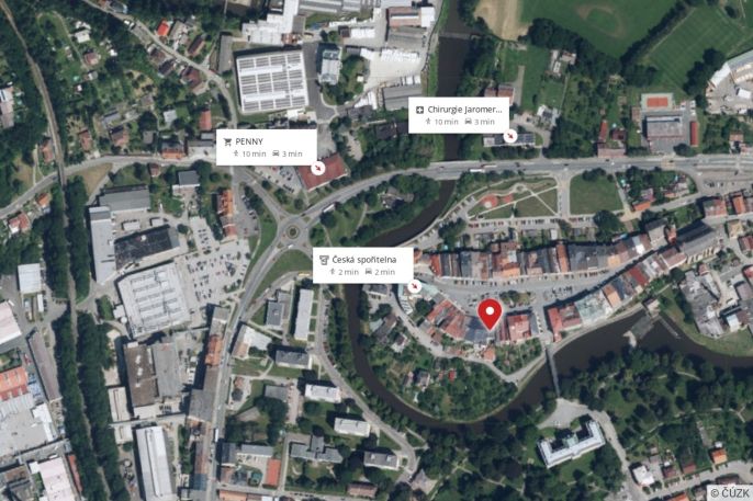 Pronájem, Byt 1+1, Jaroměř