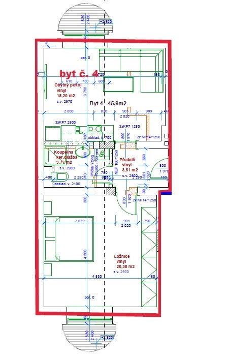 Pronájem, Byt 2+kk, Mariánské Lázně