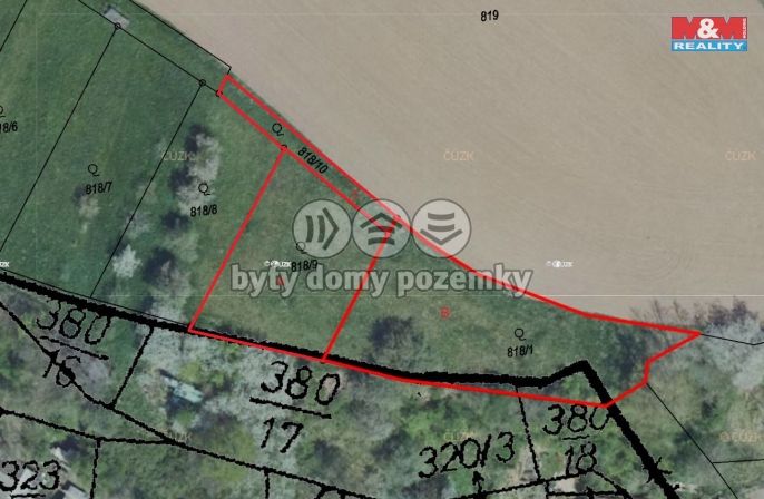 Prodej, Ovocný sad, Žleby