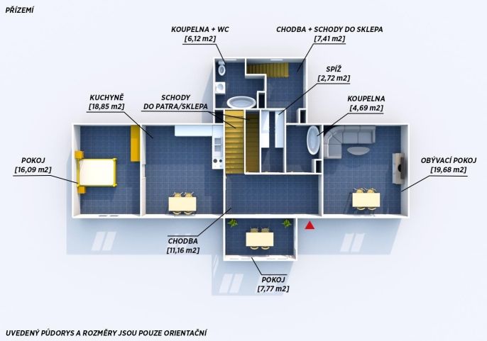 Prodej, Rodinný dům, Nečín
