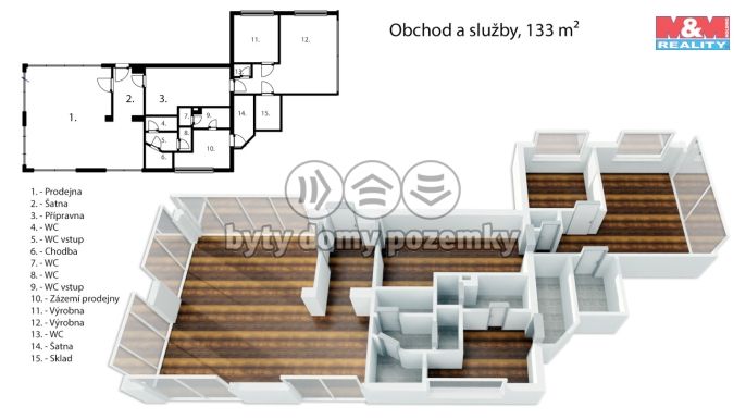 Prodej, Obchod a služby, Praha