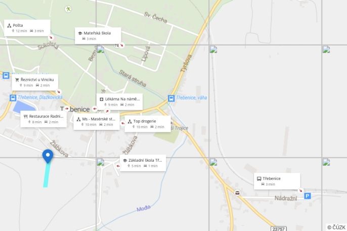 Prodej, Pozemek k bydlení, Třebenice