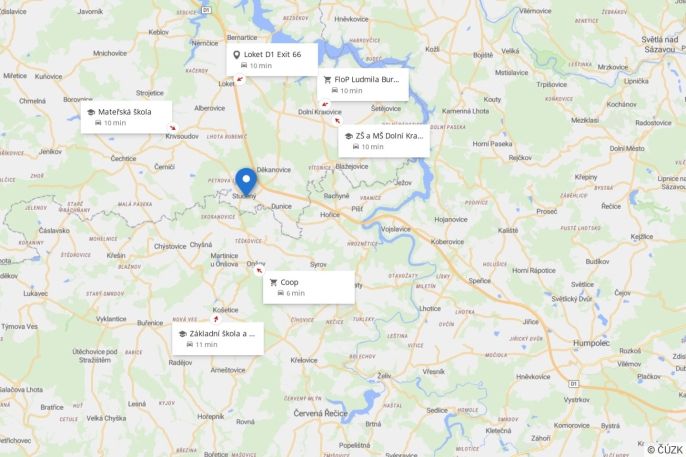 Prodej, Byt 3+1, Studený