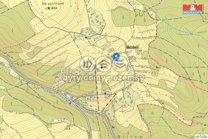 Prodej, Pozemek k bydlení, Blatno