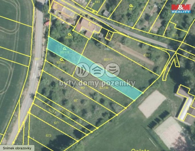 Prodej, Pozemek k bydlení, Prasklice