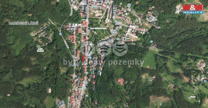 Pronájem, Obchod a služby, Mariánské Lázně