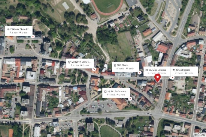 Pronájem, Byt 2+kk, Přelouč
