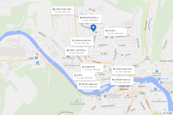 Prodej, Byt 3+1, Ledeč nad Sázavou