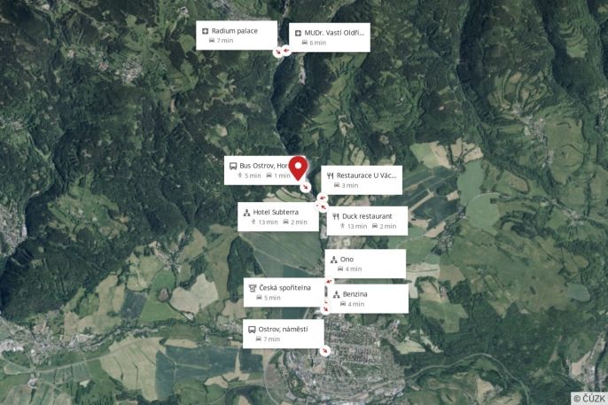 Pronájem, Byt 1+kk, Ostrov