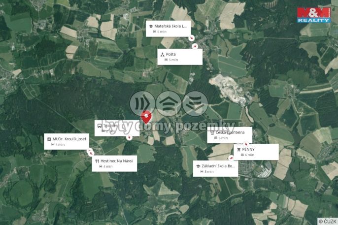 Prodej, Pozemek k bydlení, Borovany