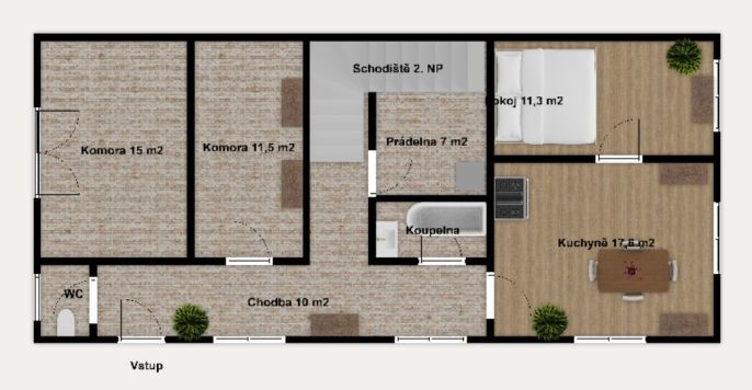 Prodej, Rodinný dům, Křinec