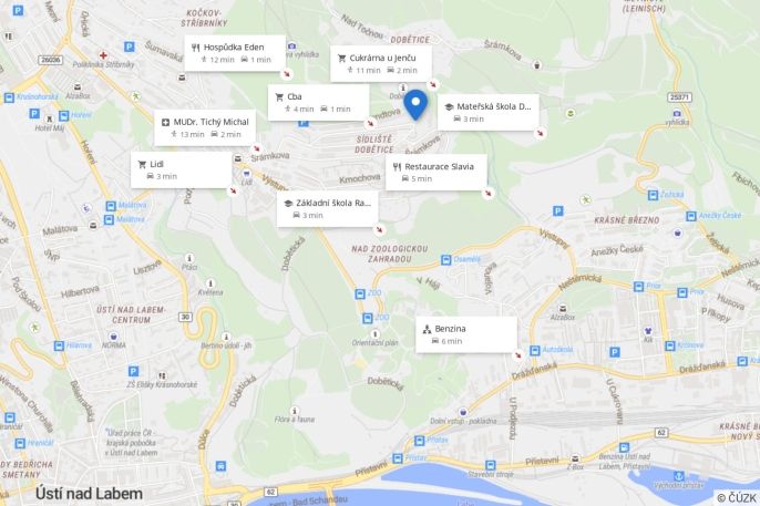 Prodej, Byt 2+kk, Ústí nad Labem