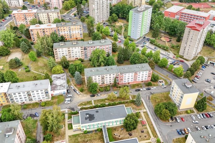Pronájem, Byt 3+1, Cheb