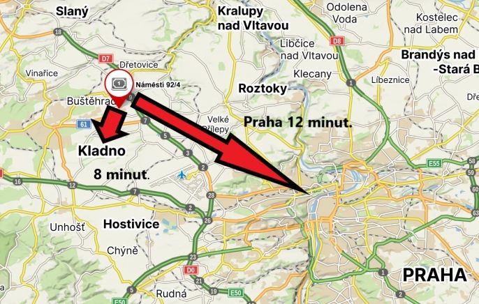Prodej, Pozemek k bydlení, Buštěhrad