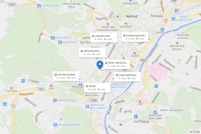 Pronájem, Rodinný dům, Náchod
