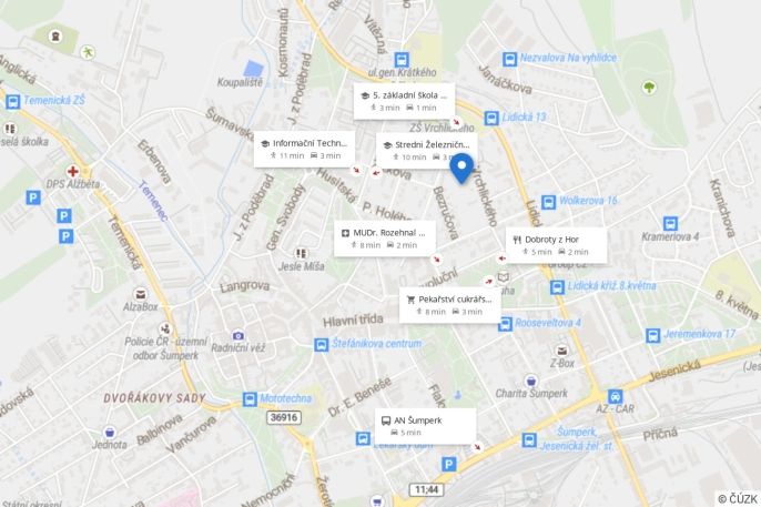 Prodej, Byt 2+1, Šumperk