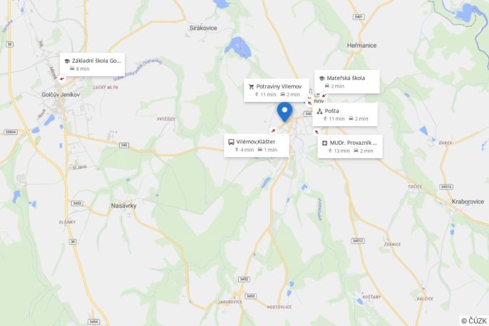 Prodej, Rodinný dům, Vilémov