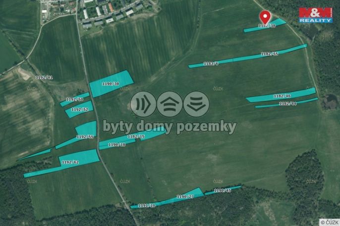 Prodej, Pole, Líně