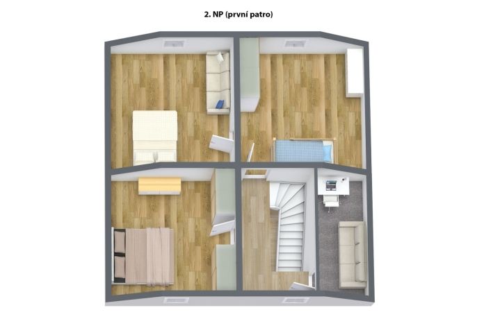 Prodej, Rodinný dům, Krásný Les