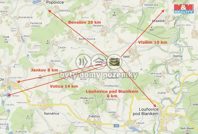 Prodej, Rodinný dům, Veliš