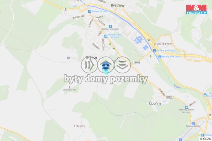 Prodej, Pozemek k bydlení, Bystřany