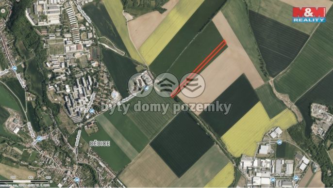 Prodej, Pole, 1557 m², Vyškov