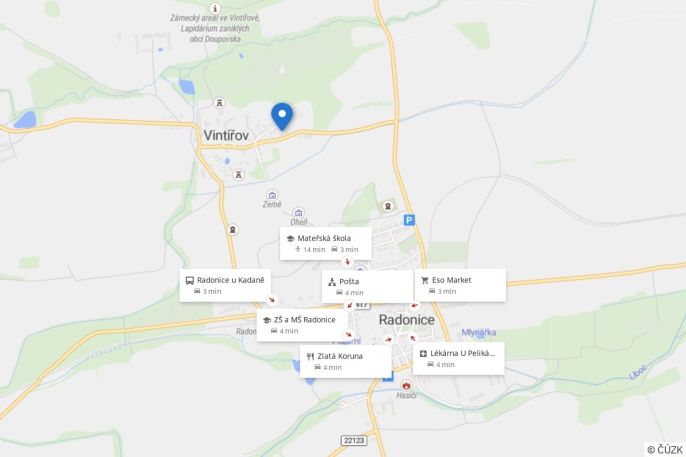 Prodej, Rodinný dům, Radonice