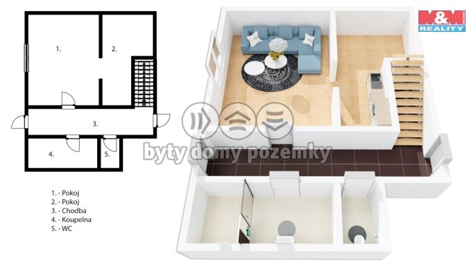 Prodej, Rodinný dům, Bílina