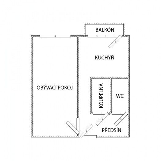 Prodej, Byt 1+1, Ostrava