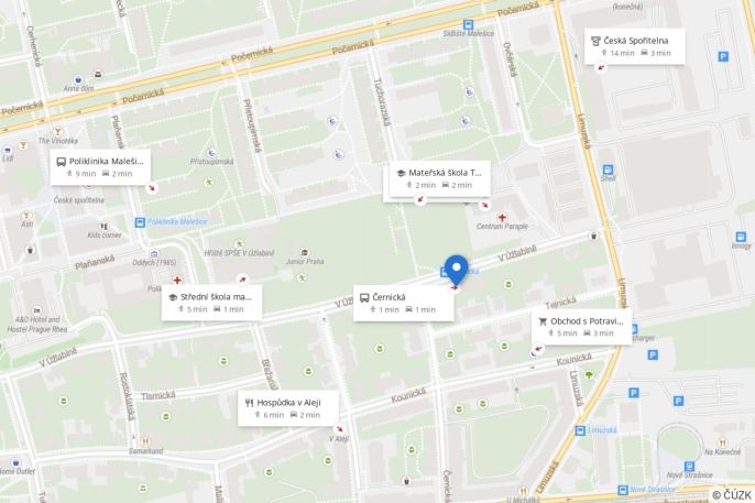 Pronájem, Byt 3+kk, Praha