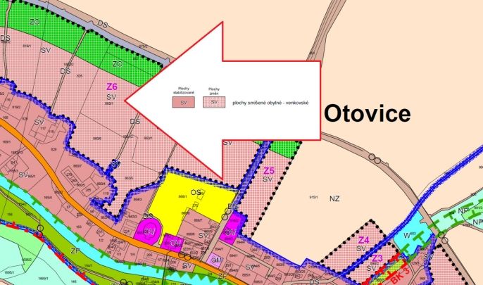 Prodej, Pozemek k bydlení, Otovice