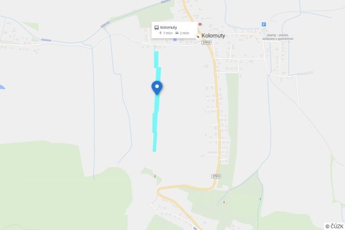 Prodej, Pole, Kolomuty