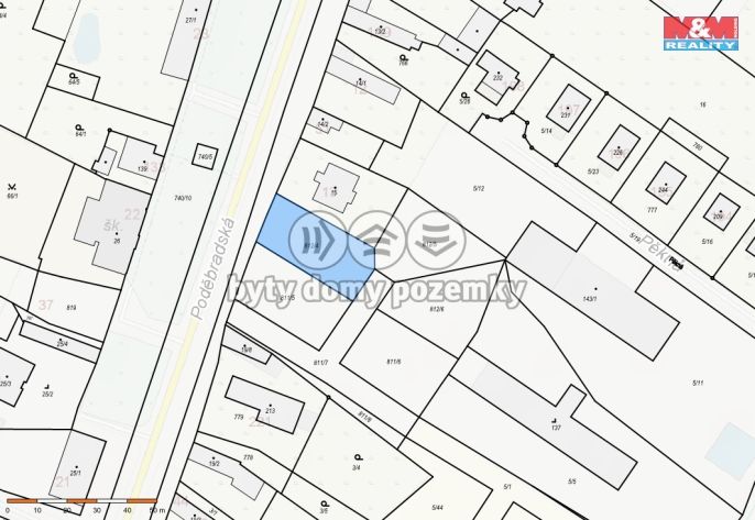 Prodej, Pozemek k bydlení, Vrbová Lhota