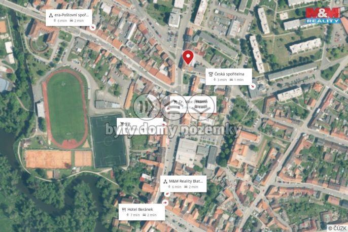 Pronájem, Kancelářský prostor, Blatná