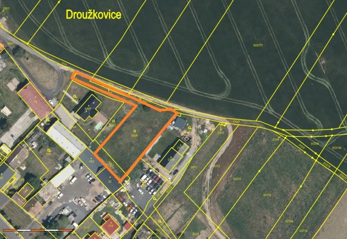 Prodej, Pozemek k bydlení, Droužkovice