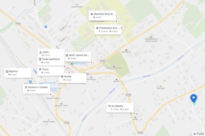 Prodej, Pozemek k bydlení, Bystřice