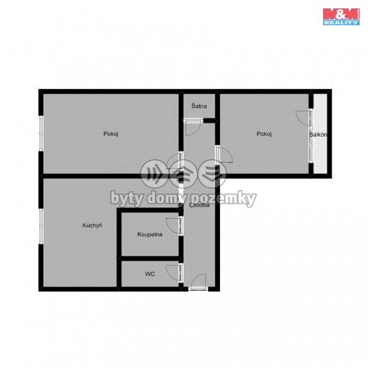 Prodej, Byt 2+1, Ostrava