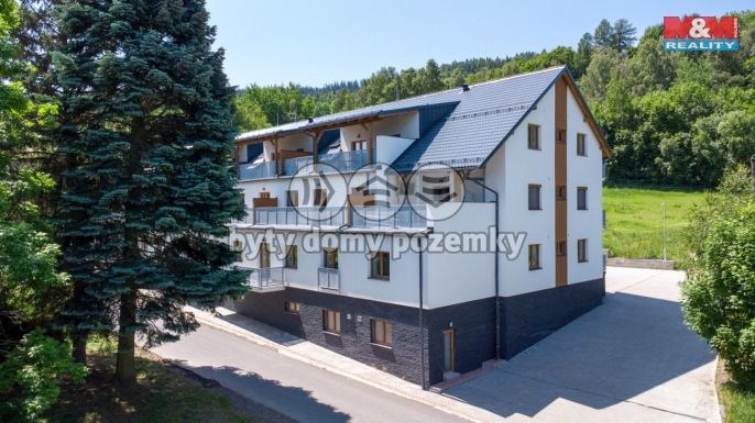 Prodej, Byt 1+kk, Vrbno pod Pradědem