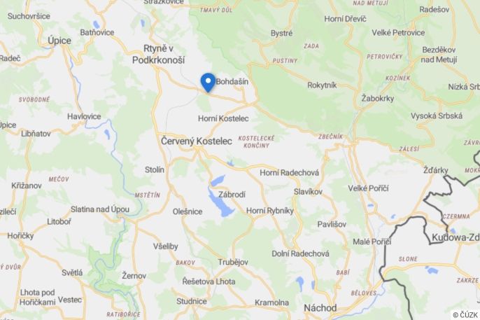Prodej, Pozemek k bydlení, Rtyně v Podkrkonoší