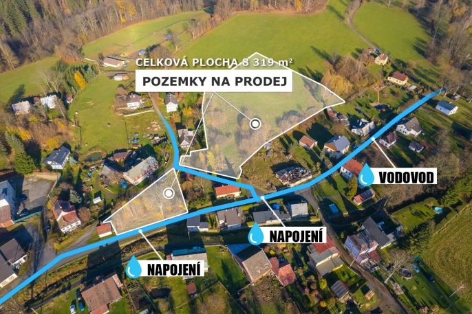 Prodej, Pozemek k bydlení, Chřibská