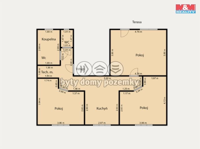 Prodej, Byt 3+1, Karlovy Vary