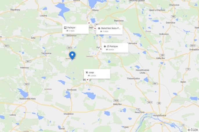 Prodej, Chalupa, Nalžovské Hory