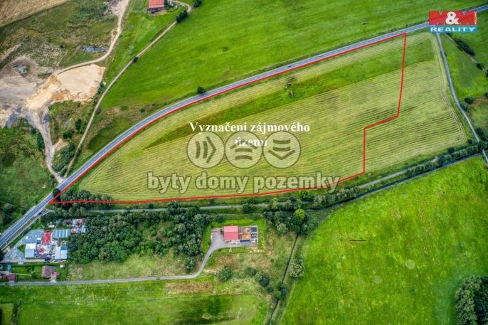 Prodej, Komerční pozemky, Líně