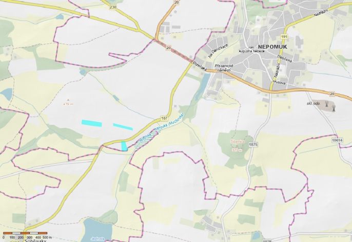 Prodej, Pole, Nepomuk