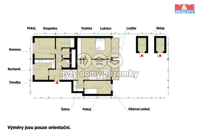 Prodej, Byt 4+1, Plzeň