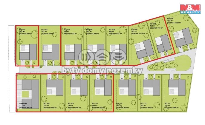 Prodej, Pozemek k bydlení, Květnice