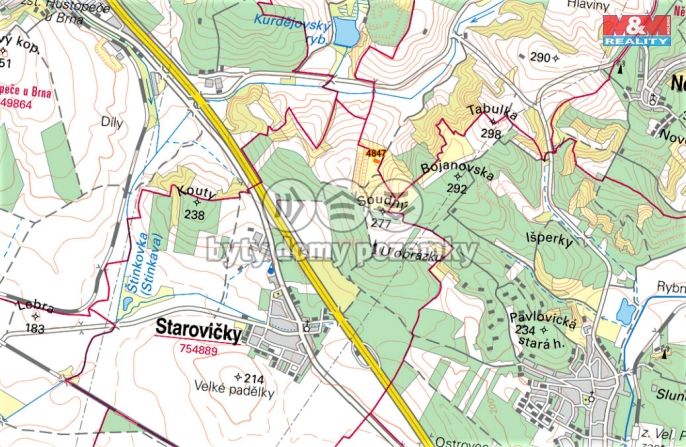 Prodej, Louka, Starovičky