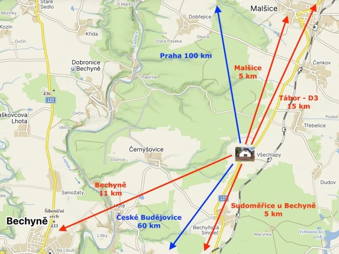 Prodej, Chalupa, Malšice