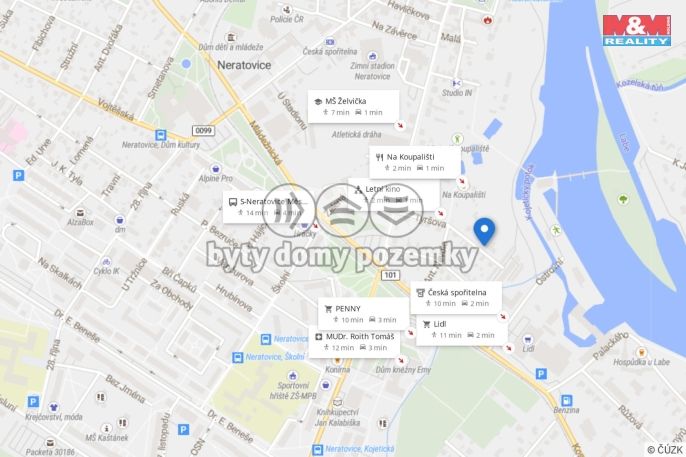 Prodej, Rodinný dům, Neratovice